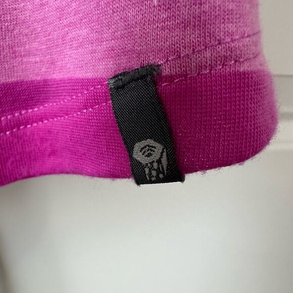 Mountain Hardware Pink Stripe 3/4 Sleeve Shirt, Small - Picture 5 of 7